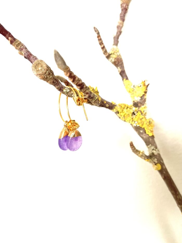 earrings-purple